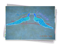 KMC Public School - Rangoli