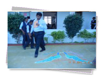 KMC Public School - Rangoli